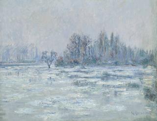 Gustave Loiseau - Bords de l\'Oise près de Pontoise
