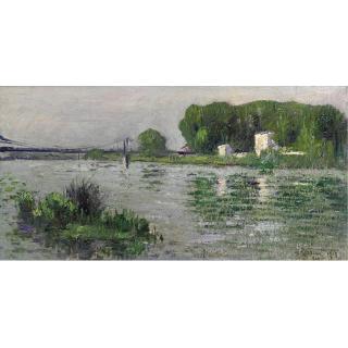 Gustave Loiseau - Bords De Seine À Triel
