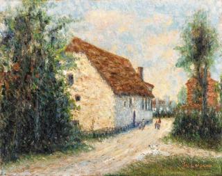 Gustave Loiseau - Chemin de village