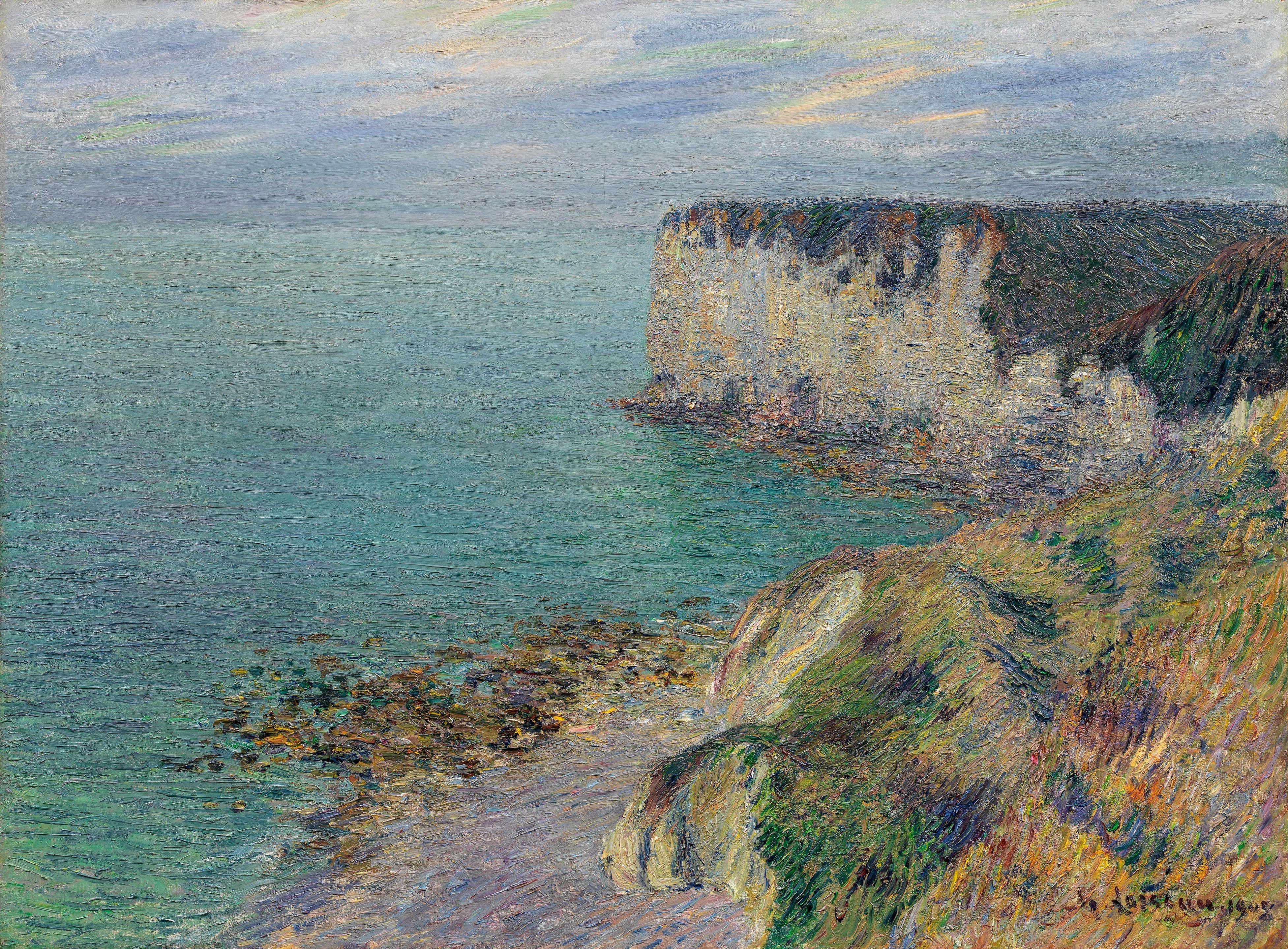 Gustave Loiseau - Falaises de Normandie
