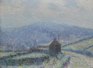 Gustave Loiseau - Gelée Blanche À Huelgoat, Finistère