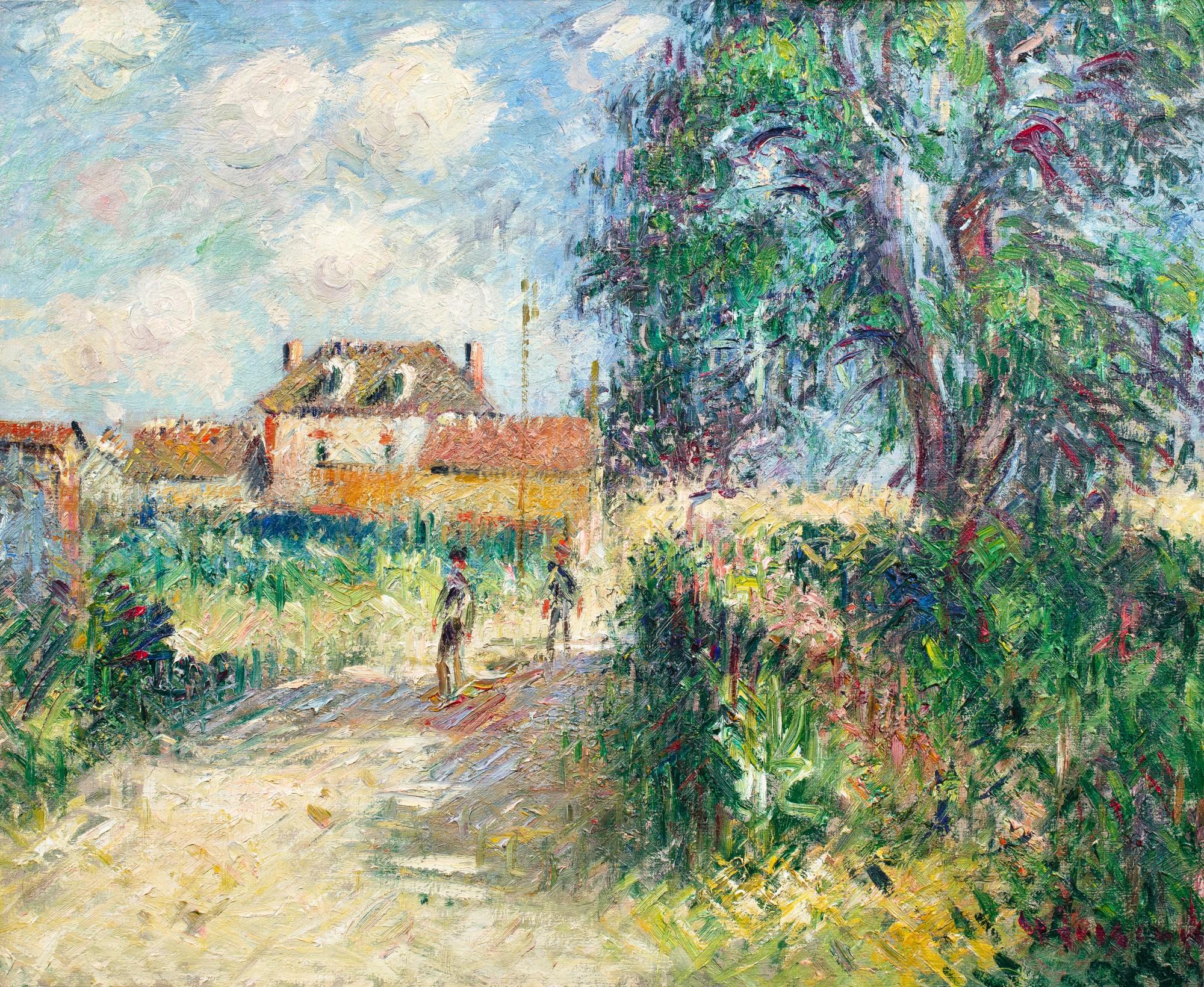 Gustave Loiseau - La ferme de la Courlinière, Pont de l\'Arche