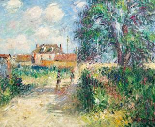 Gustave Loiseau - La ferme de la Courlinière, Pont de l\'Arche
