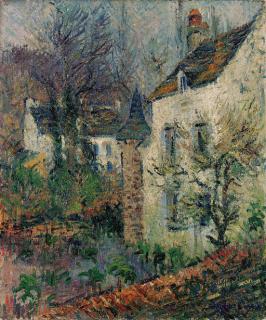 Gustave Loiseau - La maison du juge à Pont-Aven, Finistère