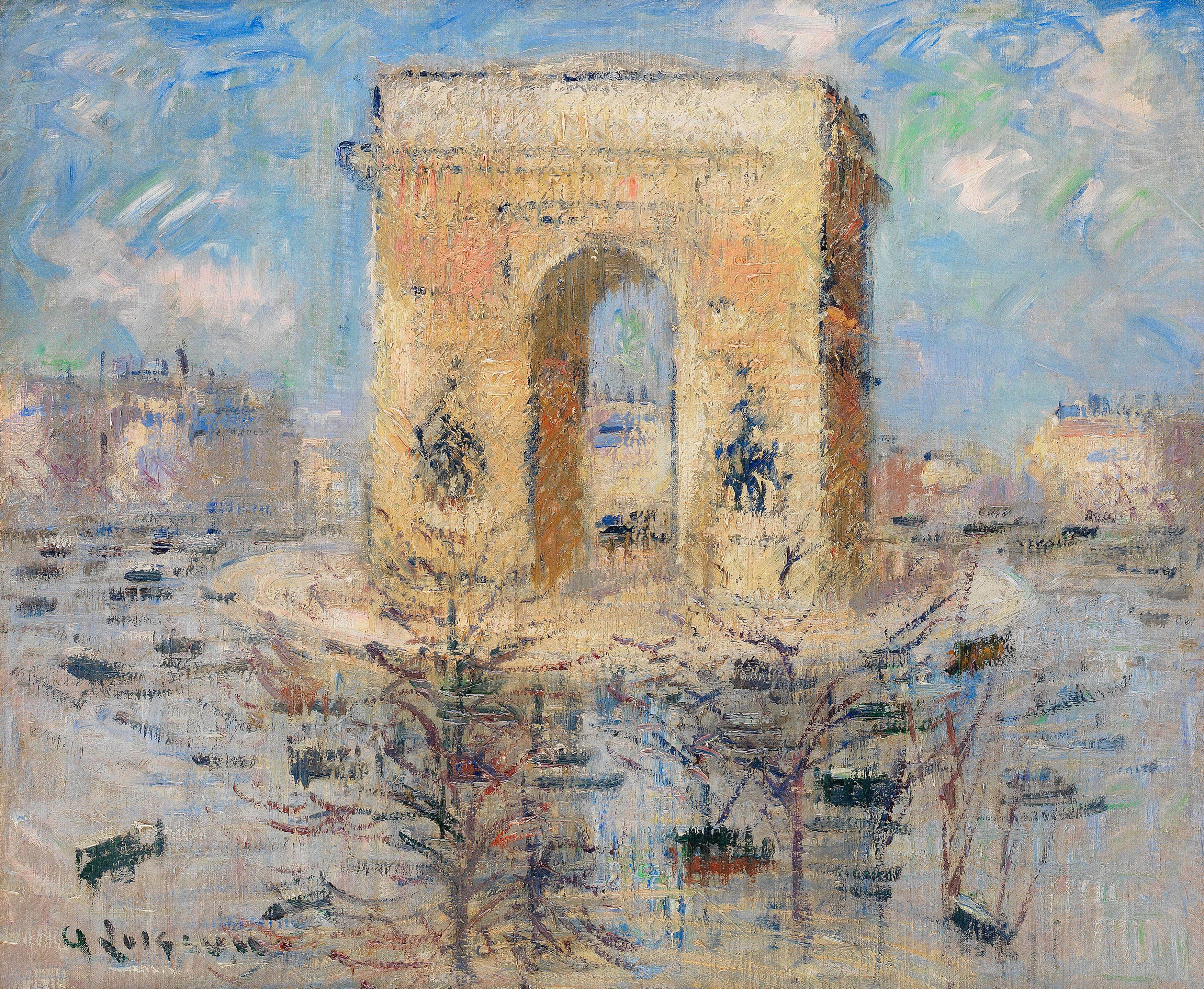 Gustave Loiseau - La place de l\'Etoile
