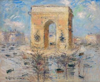 Gustave Loiseau - La place de l\'Etoile