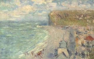Gustave Loiseau - La plage de Fécamp
