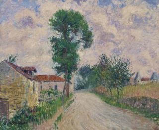 Gustave Loiseau - La route de Brantôme à Pérignaux