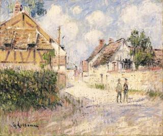 Gustave Loiseau - La route de Tournedos