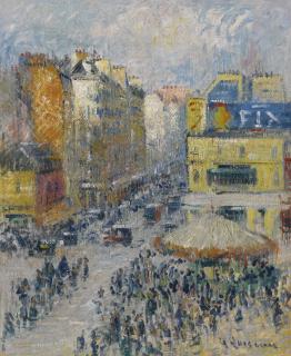 Gustave Loiseau - La Rue Du Clignancourt, Paris