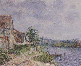 Gustave Loiseau - La Seine à Porte-Joie