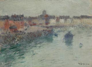 Gustave Loiseau - L\'Avant-Port De Dieppe