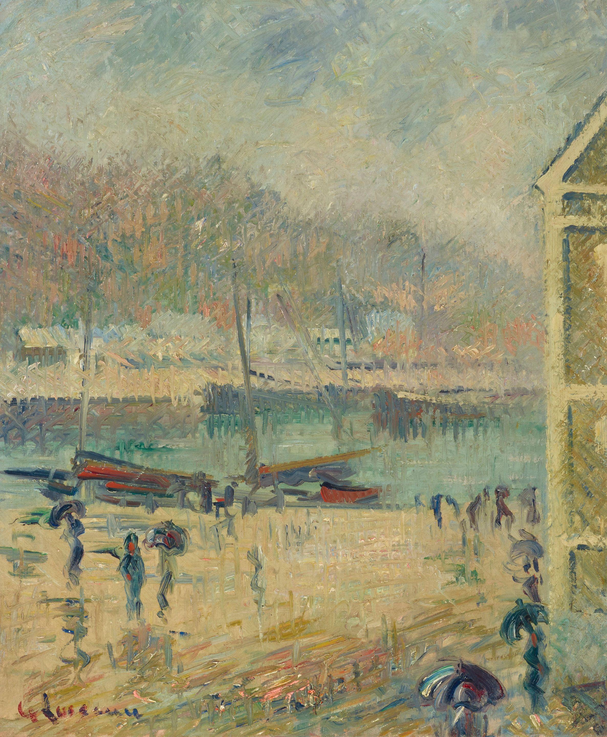 Gustave Loiseau - Le bassin de Berigny, Fécamp