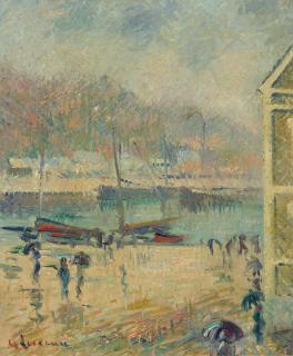 Gustave Loiseau - Le bassin de Berigny, Fécamp