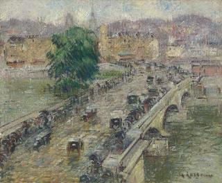 Gustave Loiseau - Le Pont Corneille, Rouen