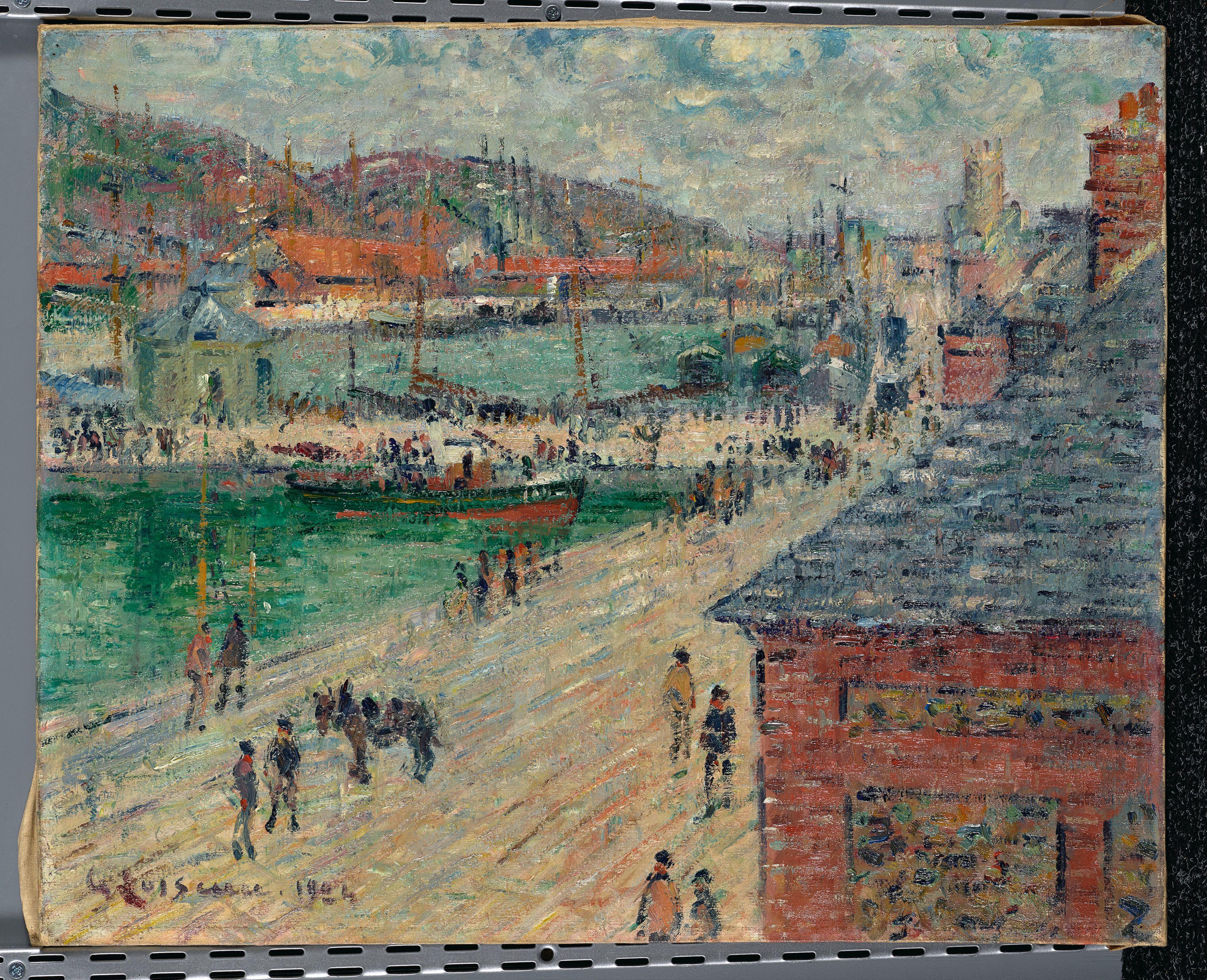Gustave Loiseau - Le port de Fécamp