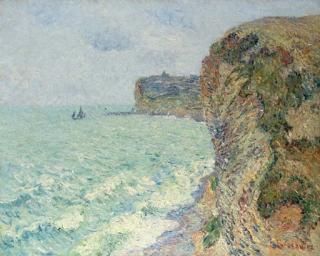 Gustave Loiseau - Les Falaises de Grainval Près de Fécamp
