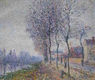 Gustave Loiseau - L’Oise À Pontoise, Quai Du Pothuis