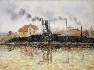 Gustave Loiseau - L\'usine au bord de l\'Oise