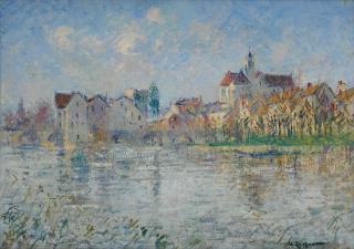 Gustave Loiseau - Moret sur Loing