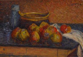 Gustave Loiseau - Nature morte aux pommes