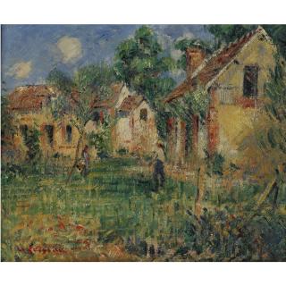 Gustave Loiseau - Petite Ferme Aux Environs De Caen
