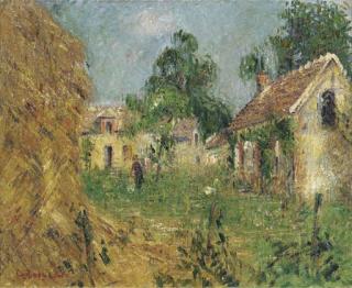 Gustave Loiseau - Petite ferme dans le Calvados