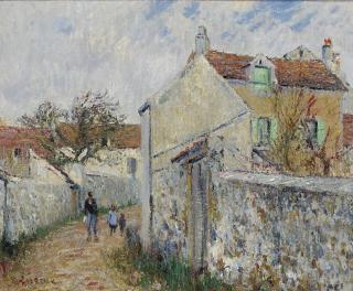 Gustave Loiseau - Petite Rue À Triel-Sur-Seine (Rue À Pissefontaine)