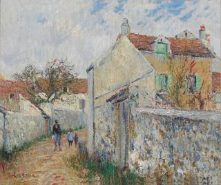 Gustave Loiseau - Petite Rue À Triel-Sur-Seine (Rue À Pissefontaine)