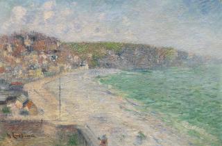 Gustave Loiseau - Plage Et Falaises De Fécamp