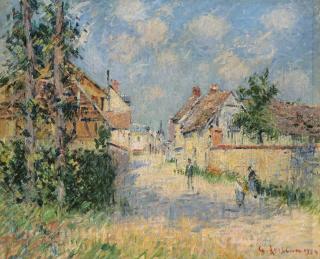 Gustave Loiseau - Rue à Saint-Cyr-du-Vaudreuil