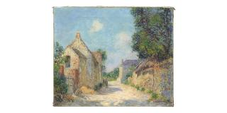 Gustave Loiseau - Rue de village - Le Vaudreuil