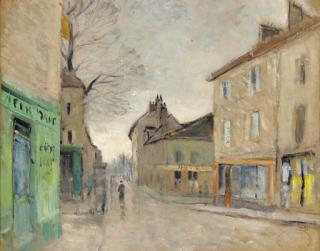 Gustave Loiseau - Rue du village