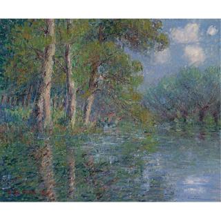 Gustave Loiseau - Tournant De L\'Eure, St. Cyr De Vaudreuil