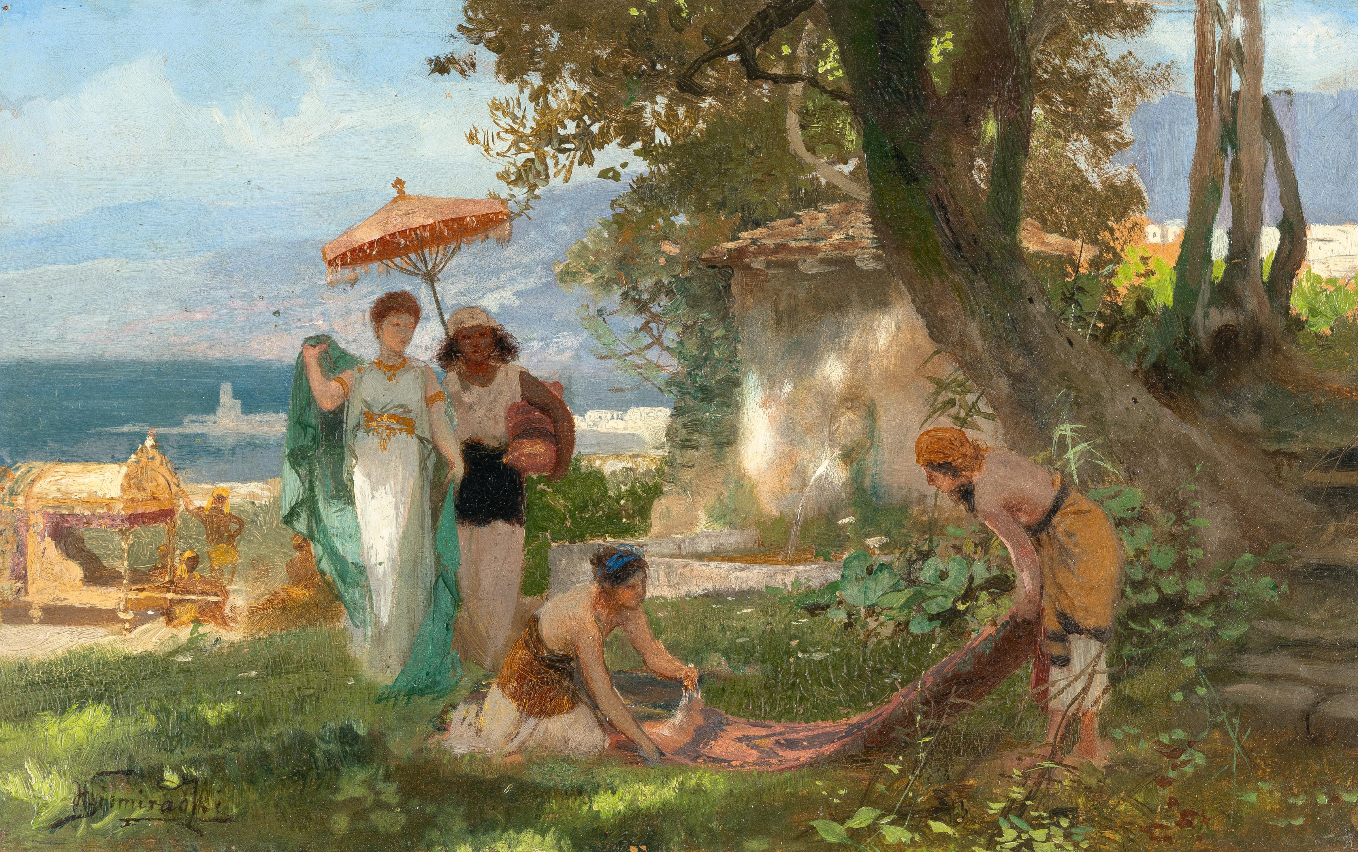 Gustave Louis Buchet - Recto: Composition – Verso: Nu