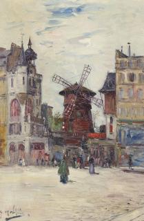 Gustave Madelain - Le Moulin Rouge, Paris