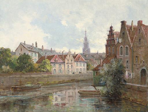 Gustave Mascart - Bord de rivière