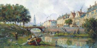 Gustave Mascart - Le Canal de Gand