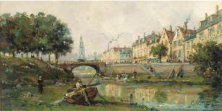 Gustave Mascart - Le canal de Gand