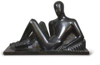 Gustave Miklos - Jeune Homme Au Repos, Appuyé Sur Un Coude