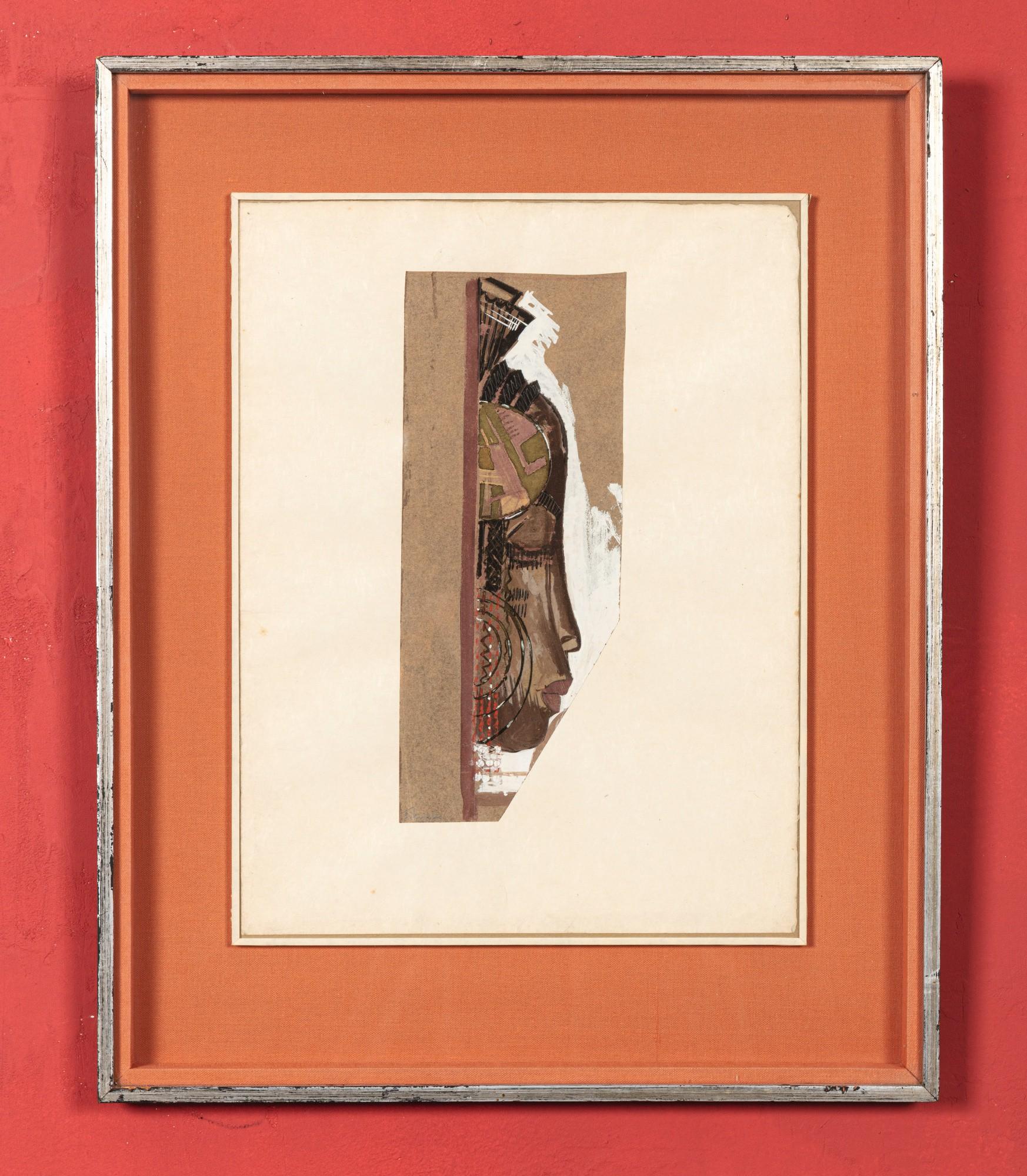 Gustave Miklos - Profil Of A Baoulé Woman [Femme Baoulé De Profil]