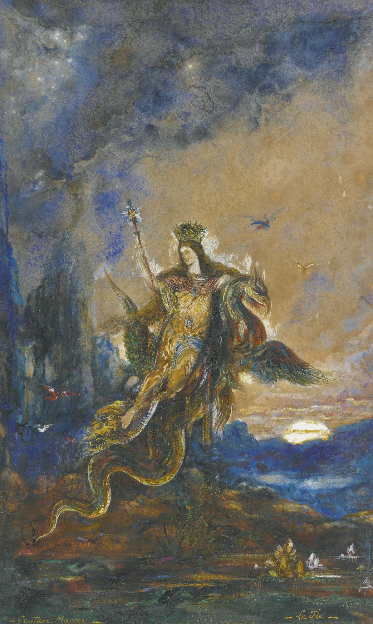 Gustave Moreau - French la Fée