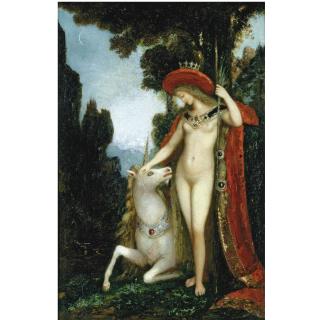 Gustave Moreau - French La Licorne