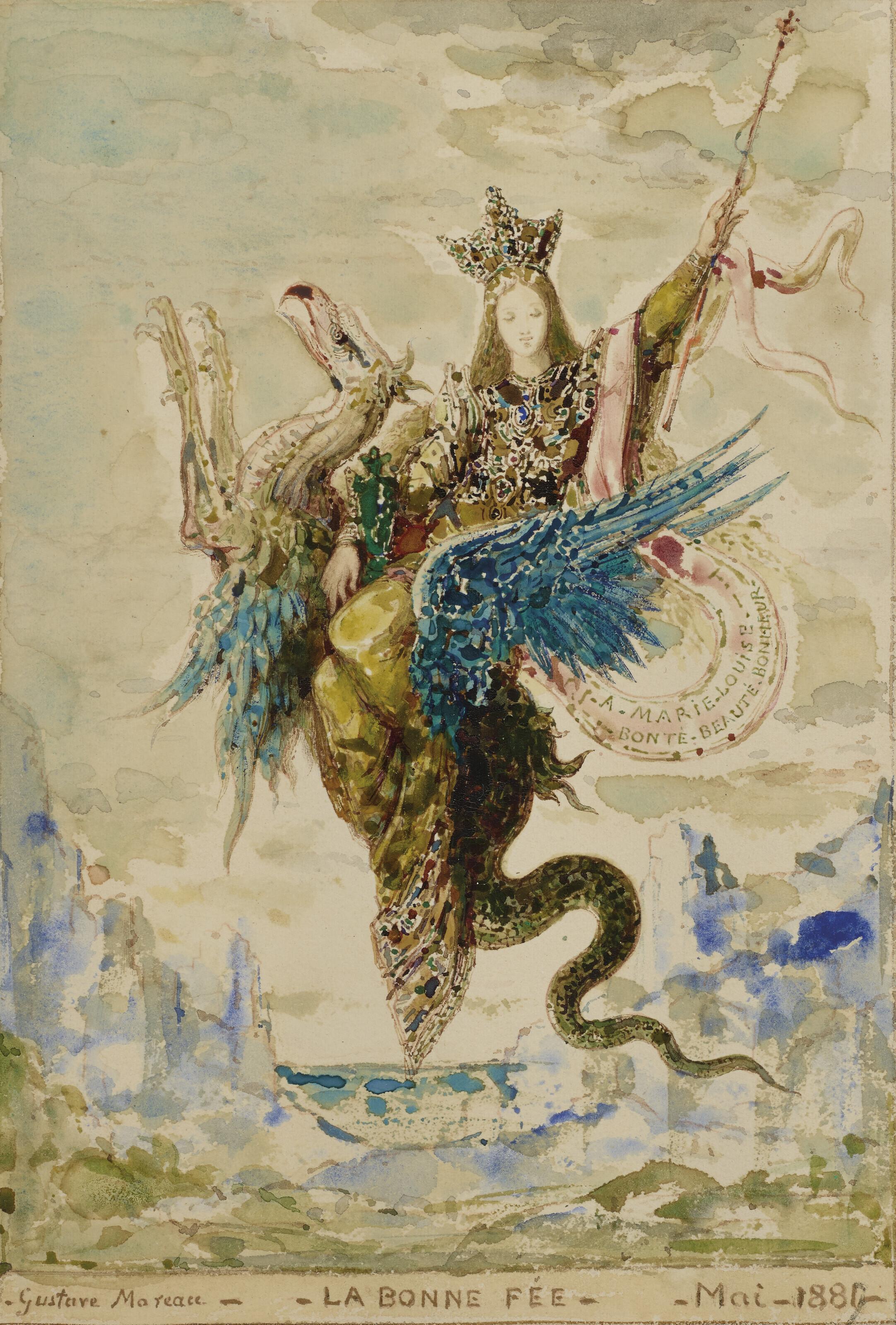 Gustave Moreau - La Bonne Fée
