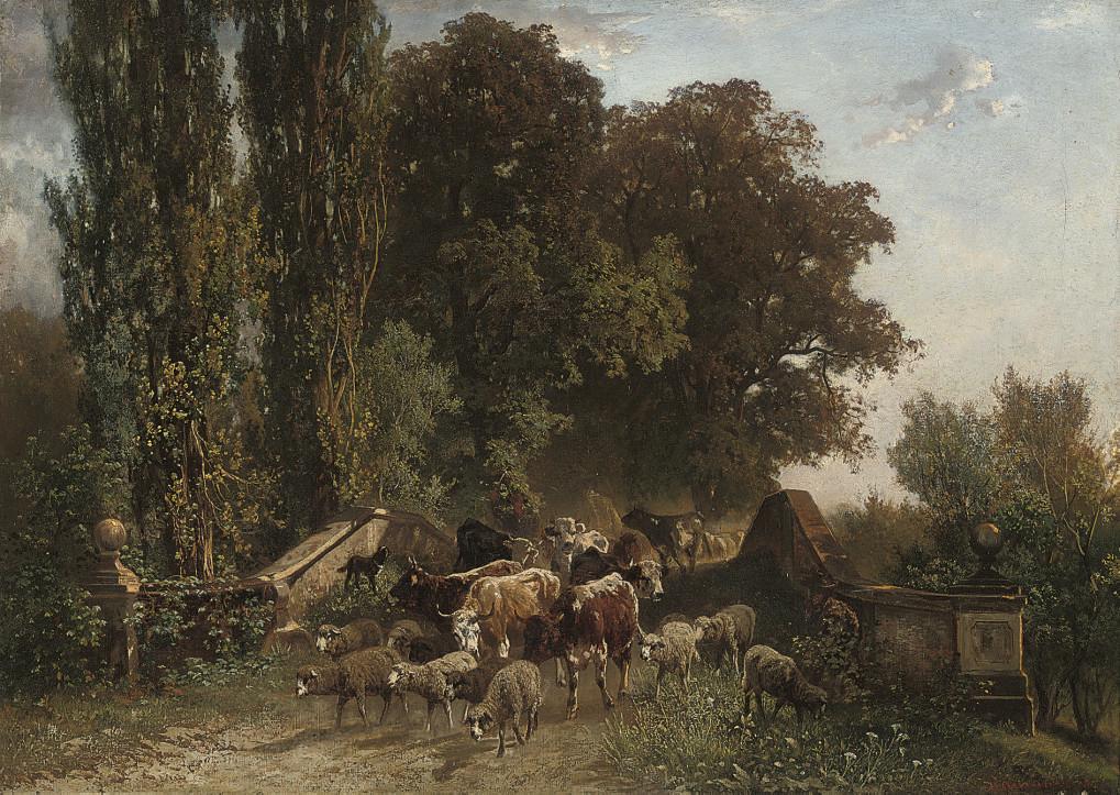 Gustave Ranzoni - The road home