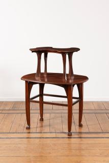 Gustave Serrurier-Bovy - Guéridon à double plateaux, circa 1895