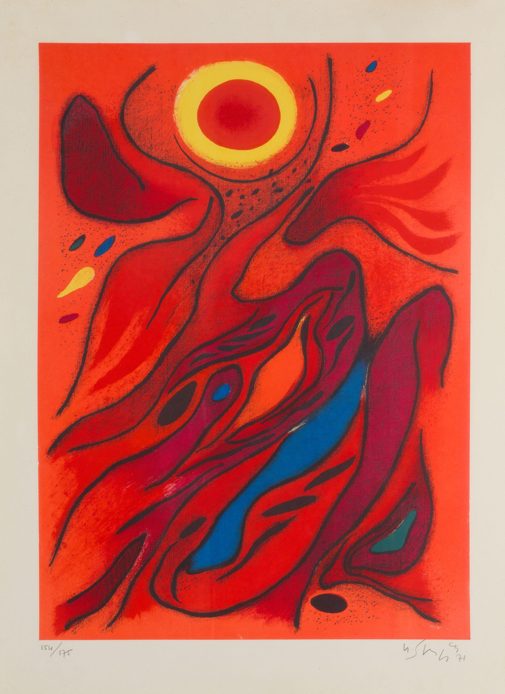 Gustave Singier - Cyclade nocturne, 1971