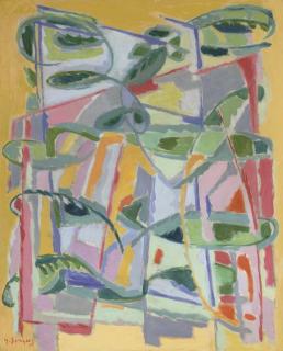 Gustave Singier - Enfant à la plante