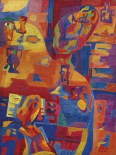 Gustave Singier - Femme Au Piano