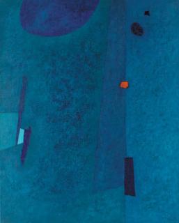 Gustave Singier - Fênetre marine II